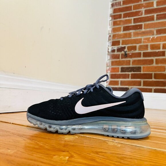 Nike Air Max 2017 849560-008 Womens Black Pink Low Top Running Shoes Size 10 - Picture 15 of 16